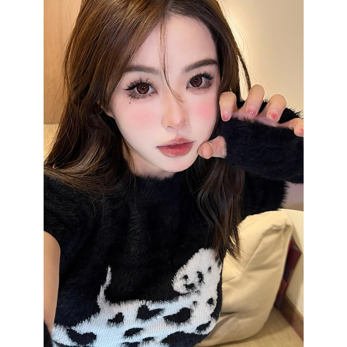 XQMGUI BOOSCON 14.50mm Red Colored Contact Lenses (6 Months Wear)
