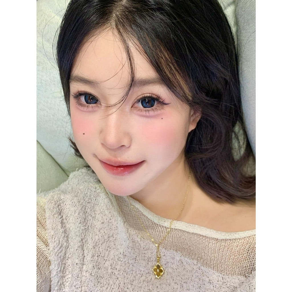 XQJMIN thestarlens 14.50mm Blue Colored Contact Lenses (6 Months Wear)