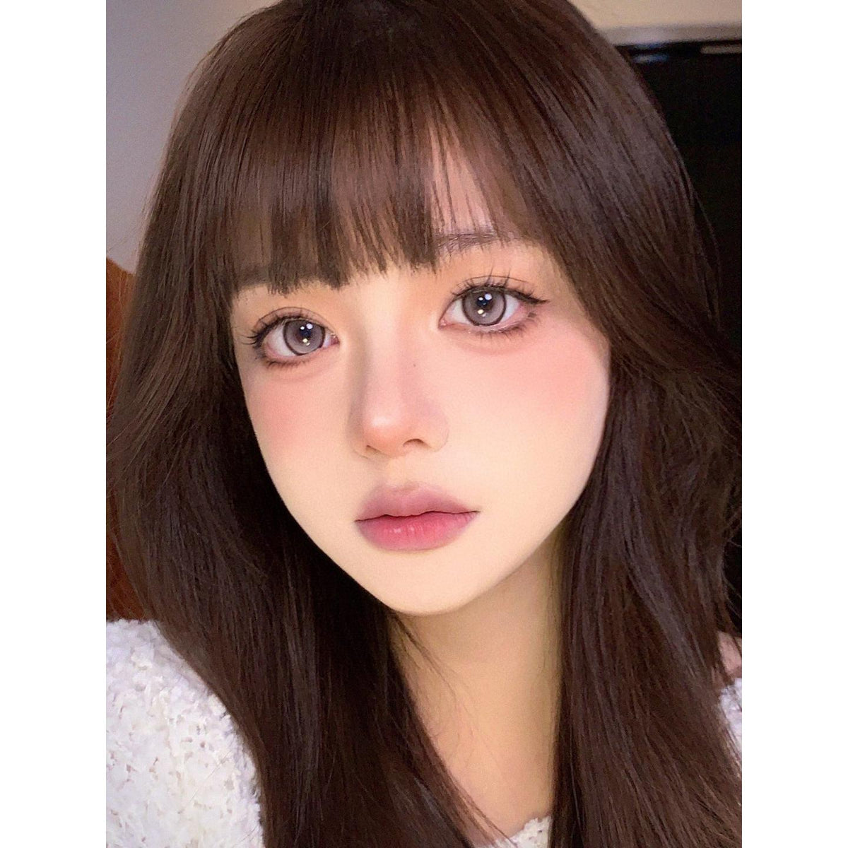 NWZZHU JONCON 14.50mm Brown Colored Contact Lenses (6 Months Wear)