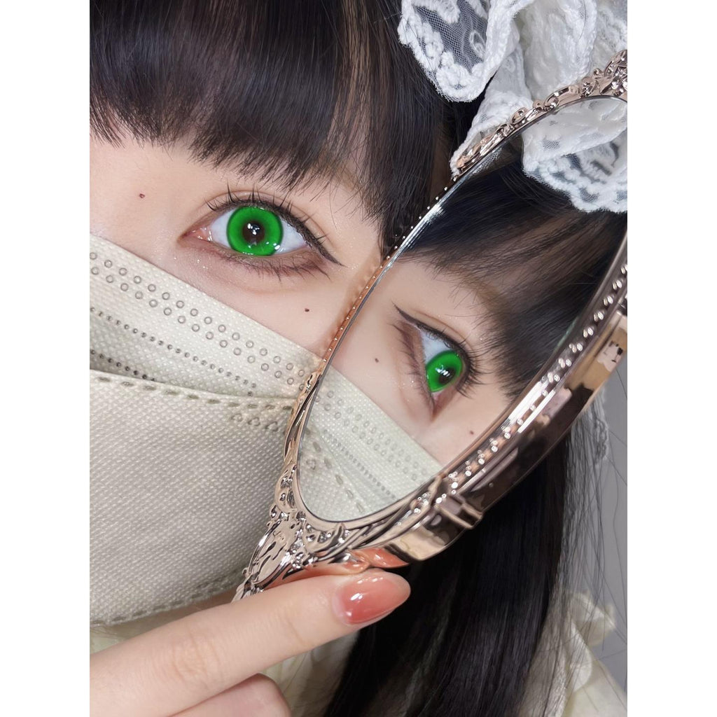 SSCLV Xiyoulens 14.20mm Green Colored Contact Lenses (6 Months Wear)
