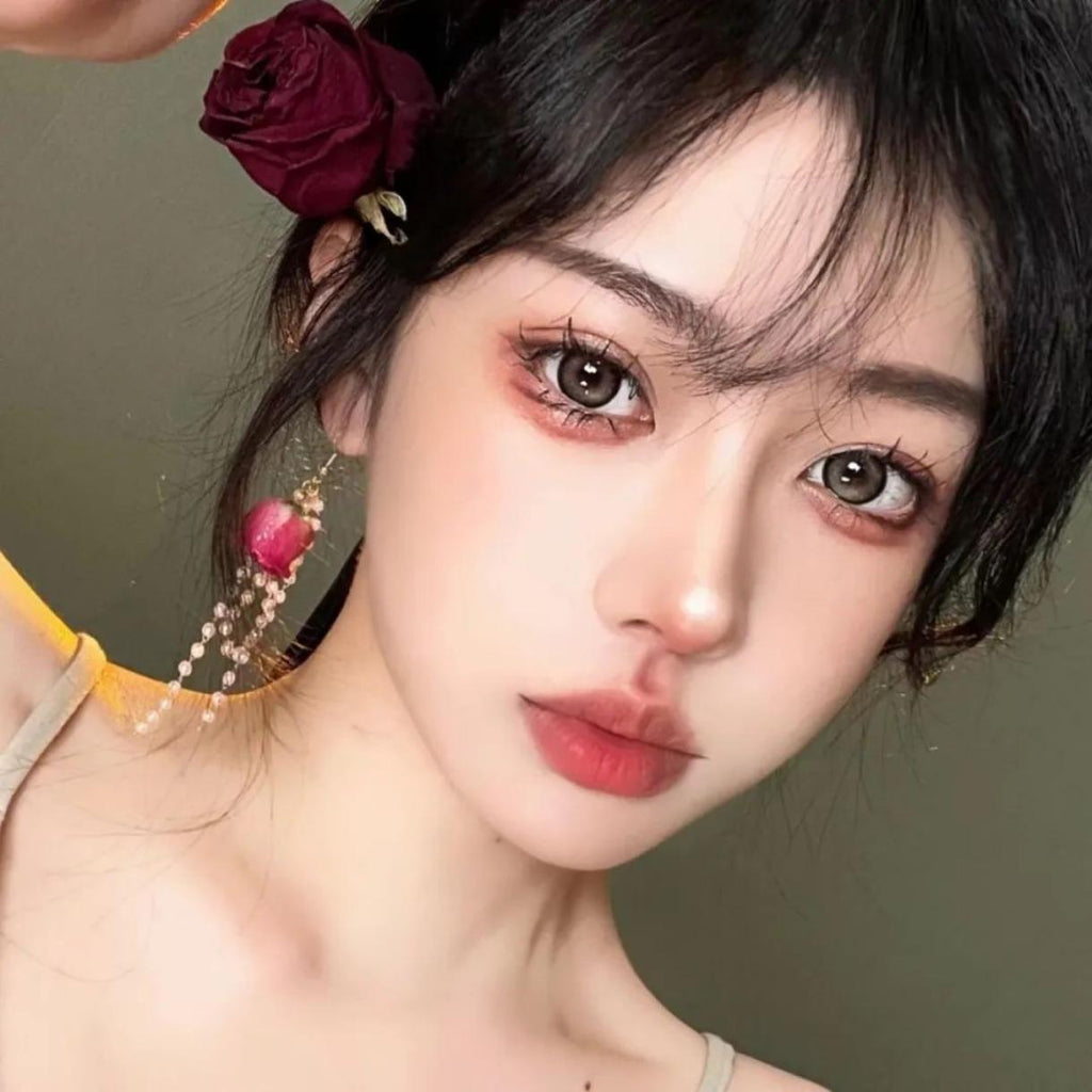 Kính áp tròng màu xám HHJIAO MorningCon 14.20mm (Thời hạn sử dụng 6 tháng)