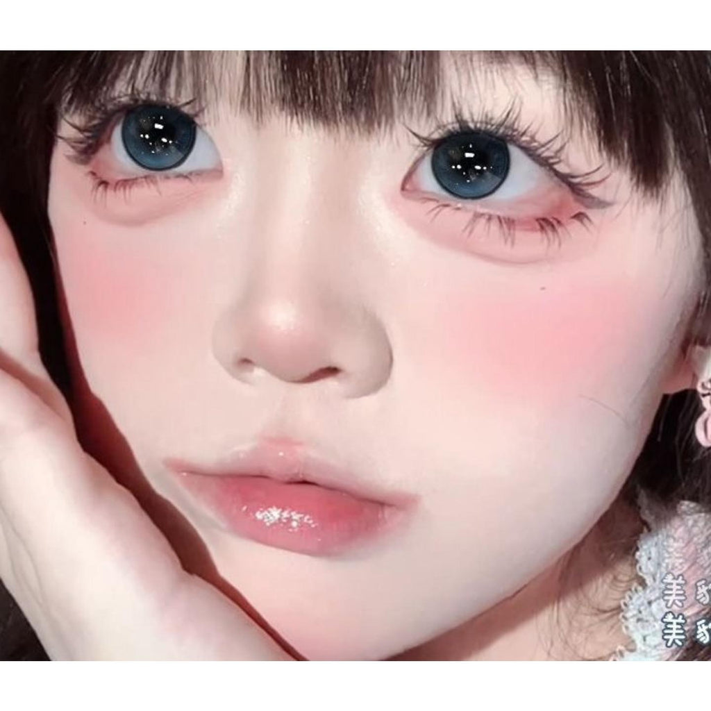 HFYCHAI thestarlens 14.20mm Blue Colored Contact Lenses (6 Months Wear)