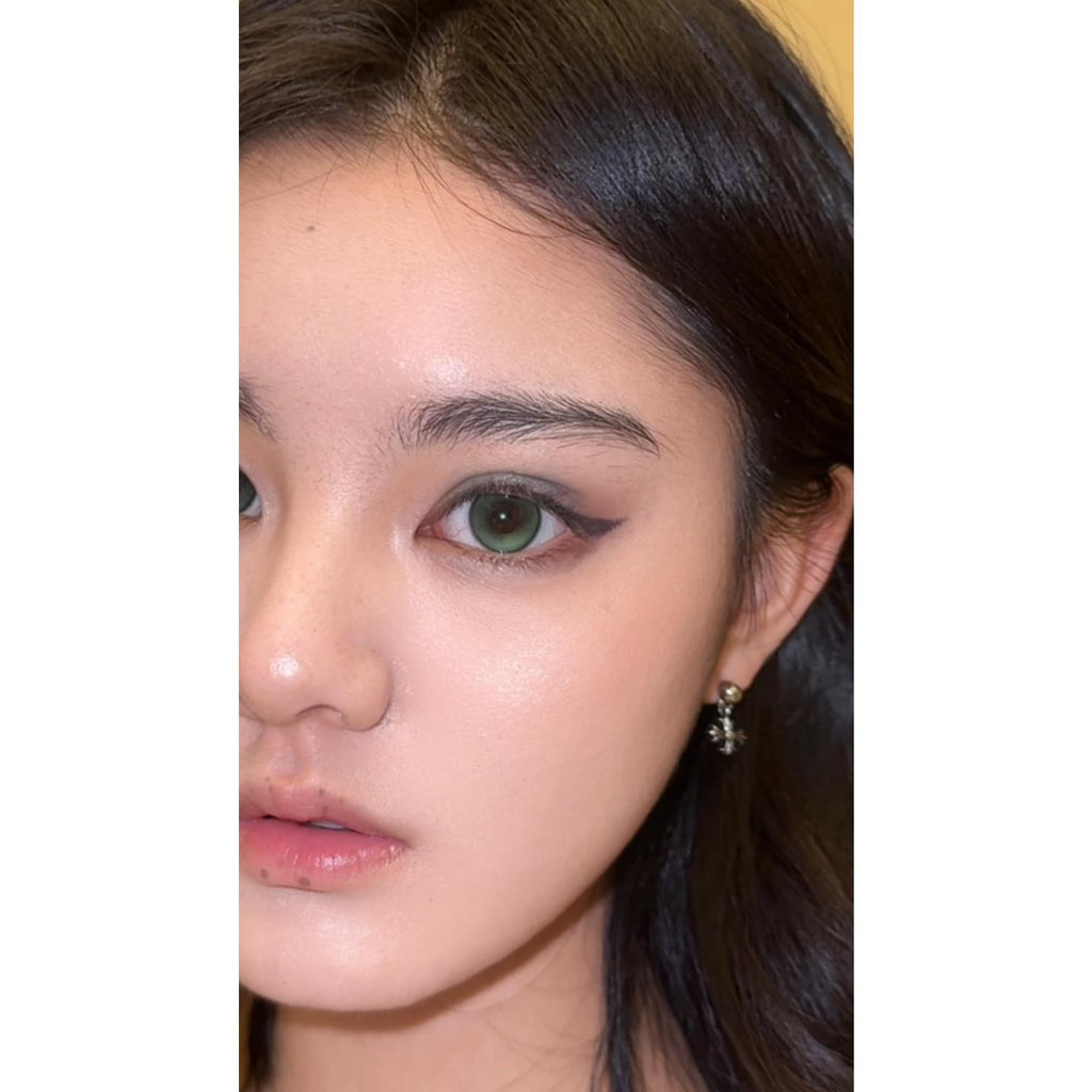QGLAN thestarlens 14.20mm Green Colored Contact Lenses (6 Months Wear)