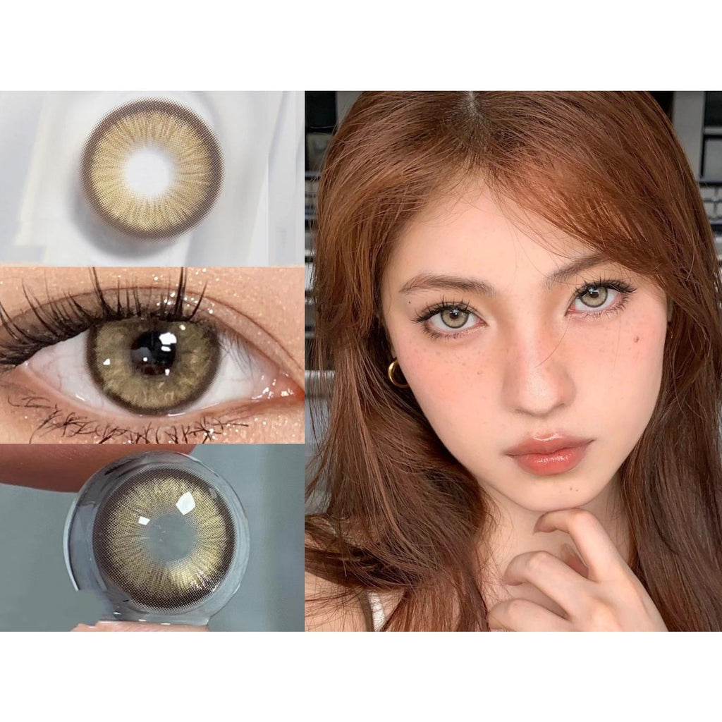 BLTJLEI Xiyoulens 14.20mm Brown Colored Contact Lenses (6 Months Wear)
