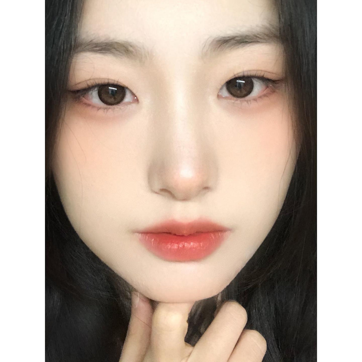 MHYHEI PORSLEN 14.00mm Black Colored Contact Lenses (6 Months Wear)