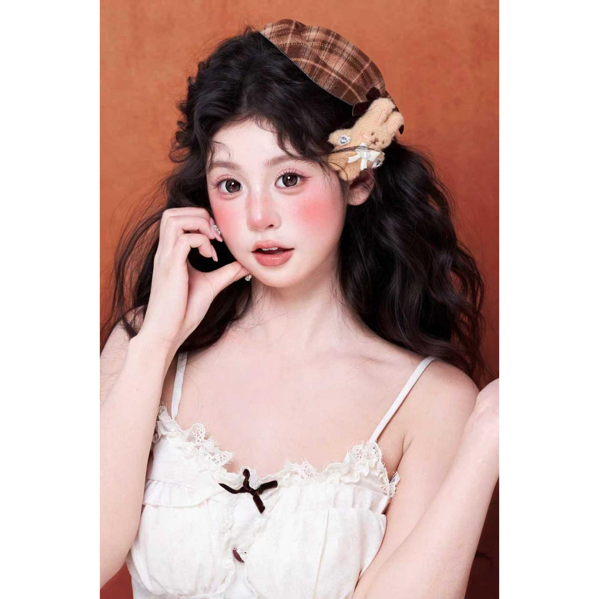 CDJTQQIAO OBALEN 14.50mm Brown Colored Contact Lenses (6 Months Wear)