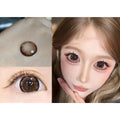 KKMSHU FLLYCON 14.50mm Brown Colored Contact Lenses (6 Months Wear)