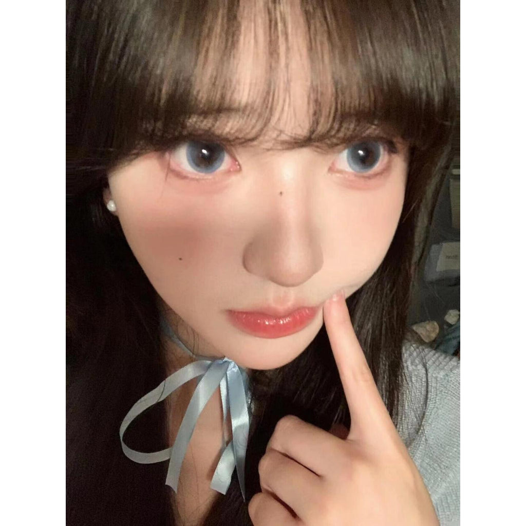 YWWNSI Xiyoulens คอนแทคเลนส์สีฟ้า ขนาด 14.50 มม. (ชนิดใช้งานได้ 6 เดือน)