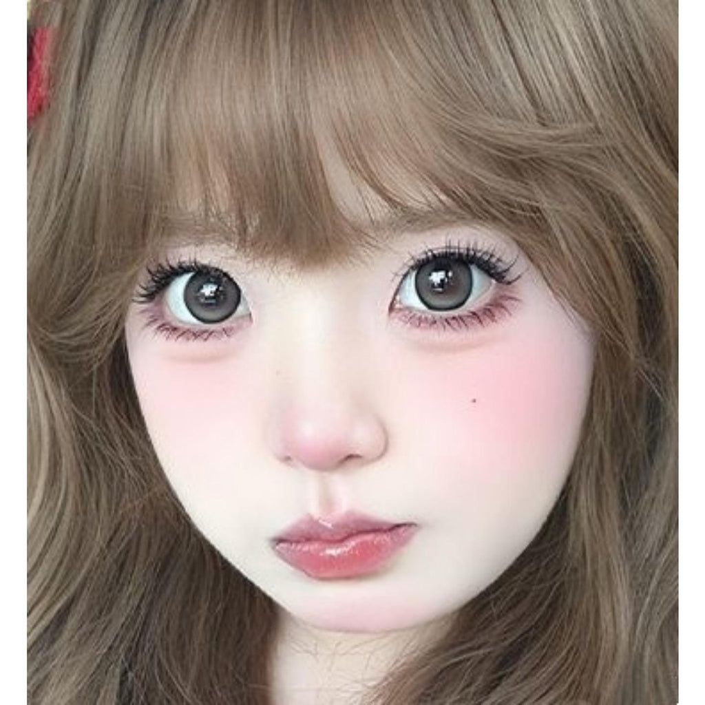 HDSXSHENG thestarlens คอนแทคเลนส์สี ขนาด 14.50 มม. สีเทา (แบบราย 6 เดือน)