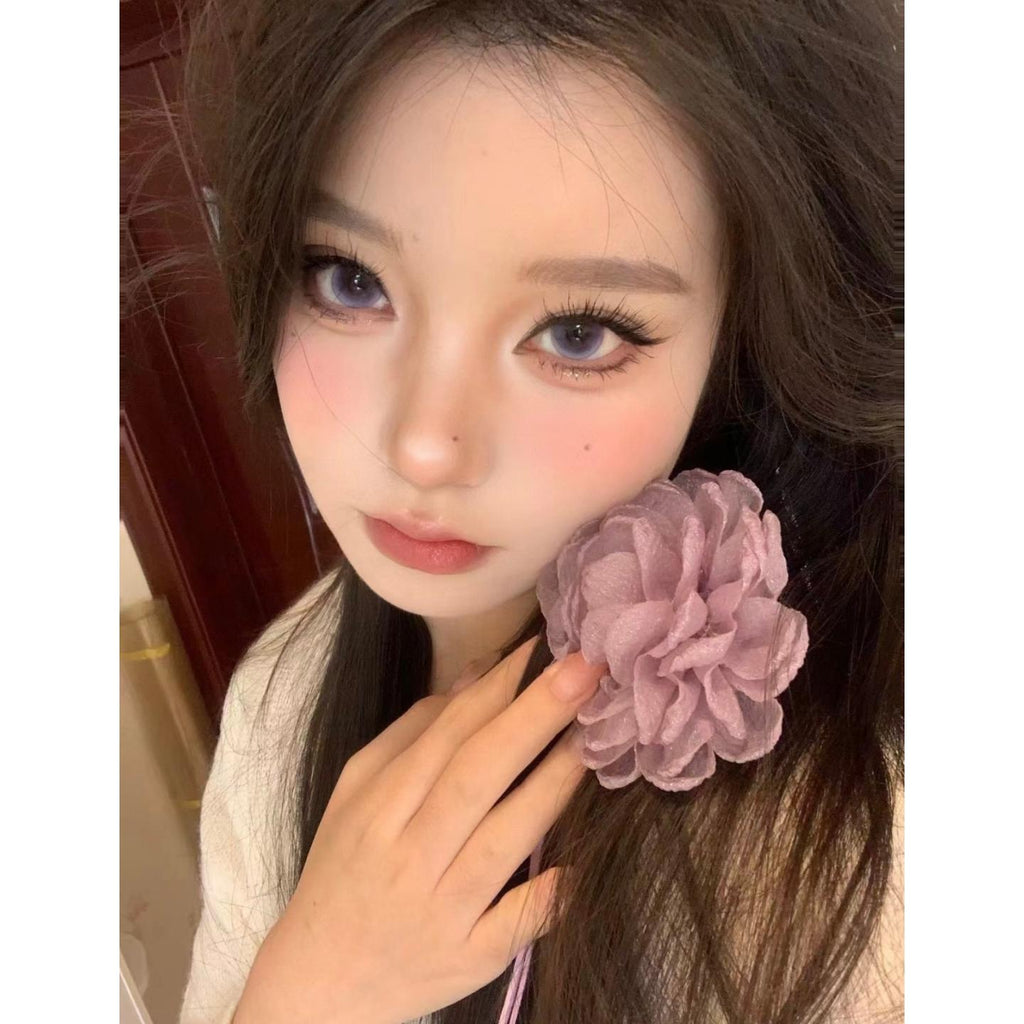 XXYLI FLLYCON 14.50mm Purple Colored Contact Lenses (6 Months Wear)