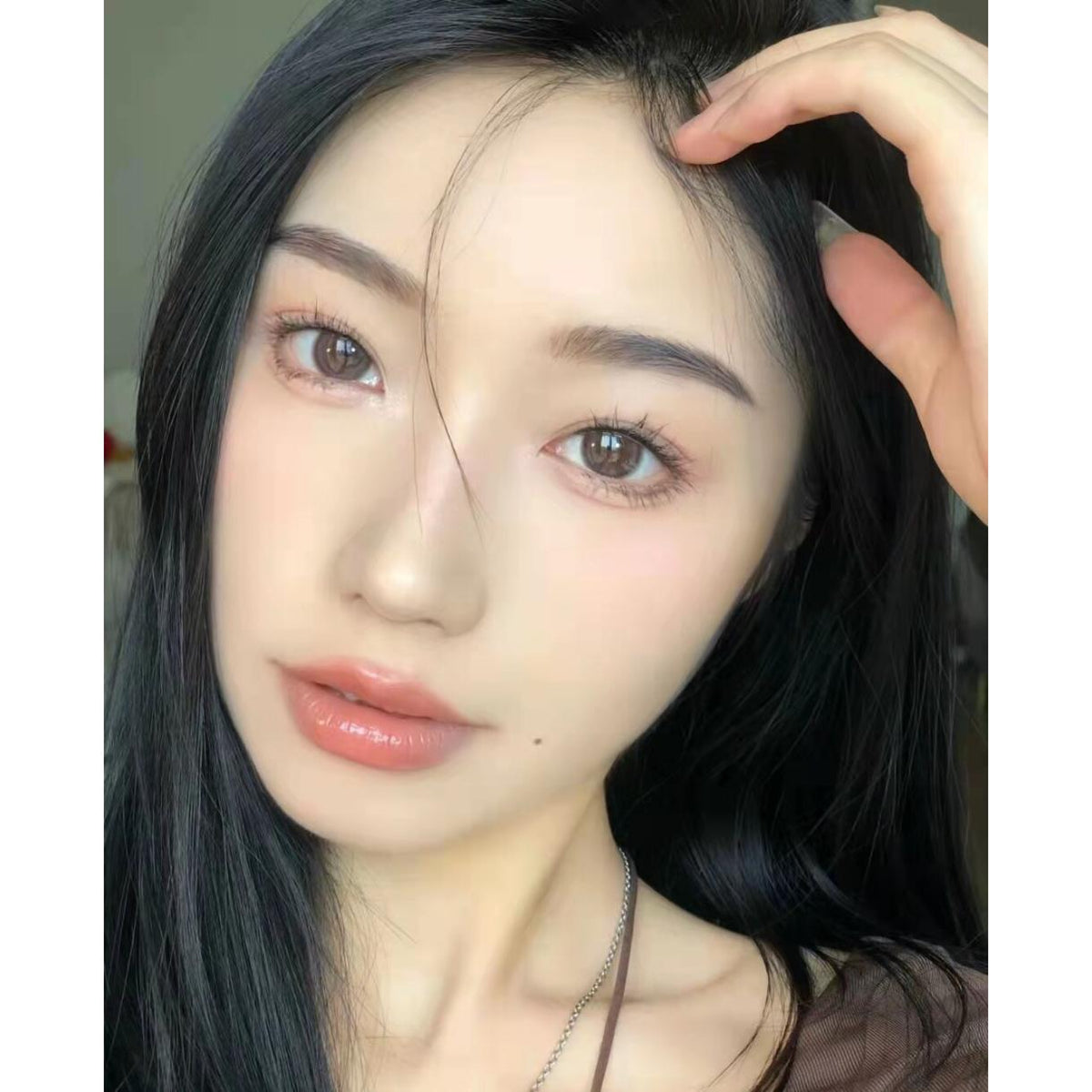 GGQIAO Brown Contact Lenses