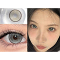 YGZHUI Serltyca คอนแทคเลนส์สีเทา ขนาด 14.20 มม. (ชนิดใส่ได้นาน 6 เดือน)