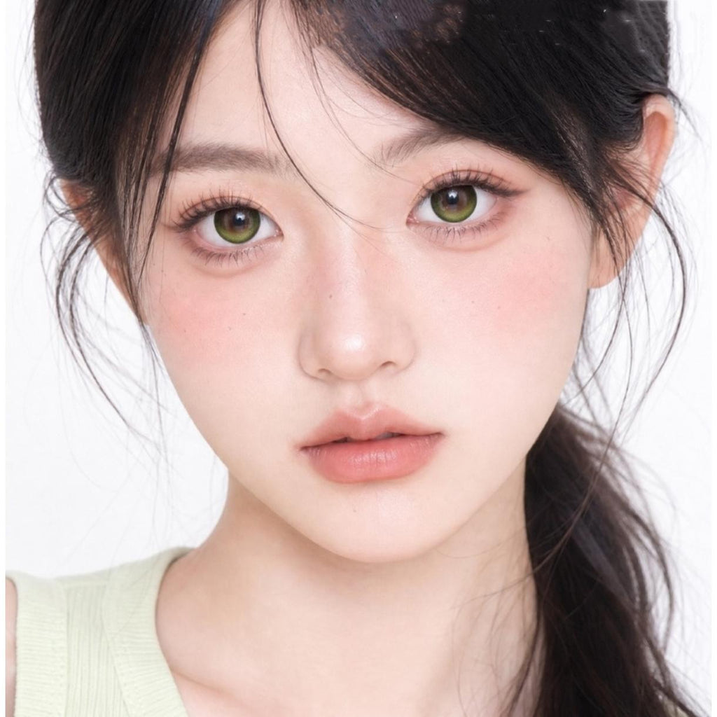 Kính áp tròng màu YHCHONG thestarlens 14.20mm màu xanh lá (thời hạn sử dụng 6 tháng)