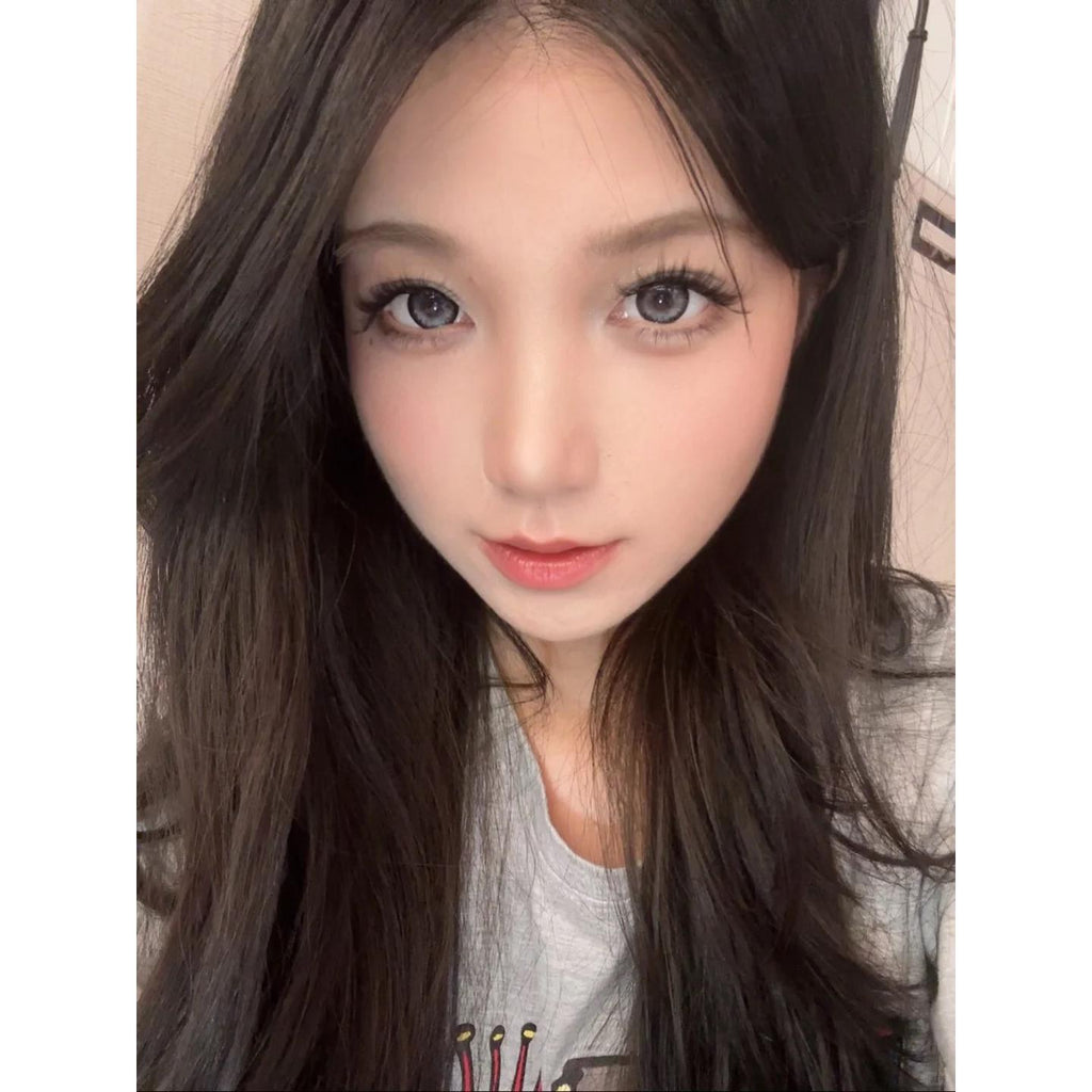 CDBBXYHHUI OBALEN 14.50mm Black Colored Contact Lenses (6 Months Wear)