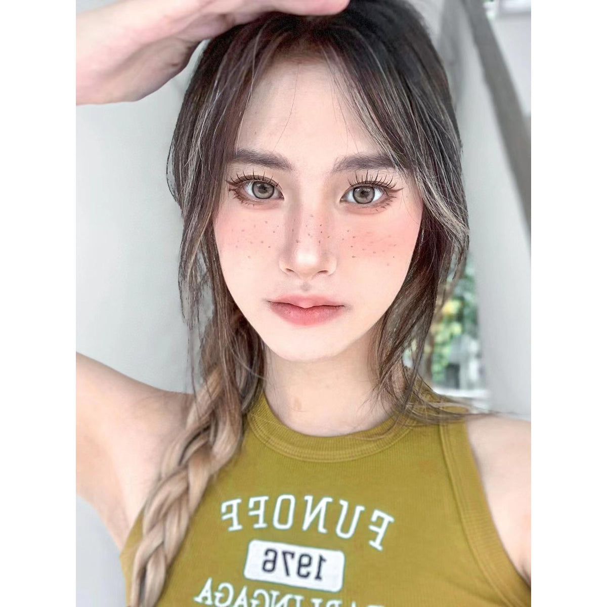 XQBAN Xiyoulens 14.20mm Brown Colored Contact Lenses (6 Months Wear)