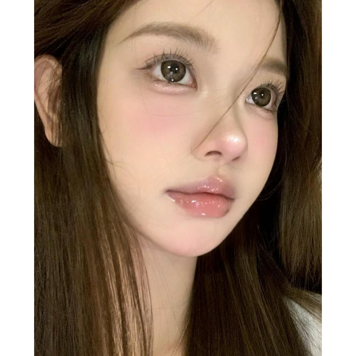BDLMU ROSELENS 14.50mm Brown Colored Contact Lenses (6 Months Wear)
