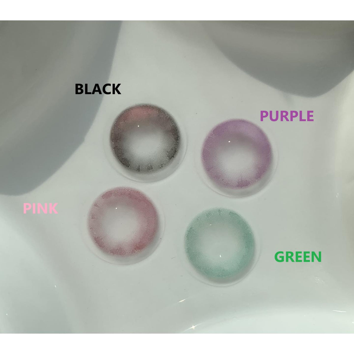 คอนแทคเลนส์สี BBFEN รุ่น Xiyoulens ขนาด 14.20 มม. สีชมพู (ชนิดราย 6 เดือน)