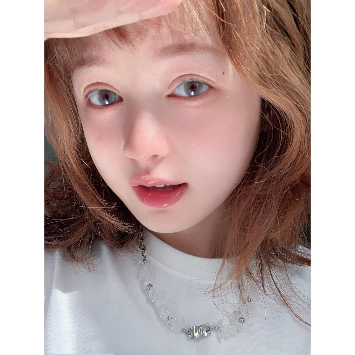 BHDQSHU MorningCon 14.00mm Grey Colored Contact Lenses (6 Months Wear)