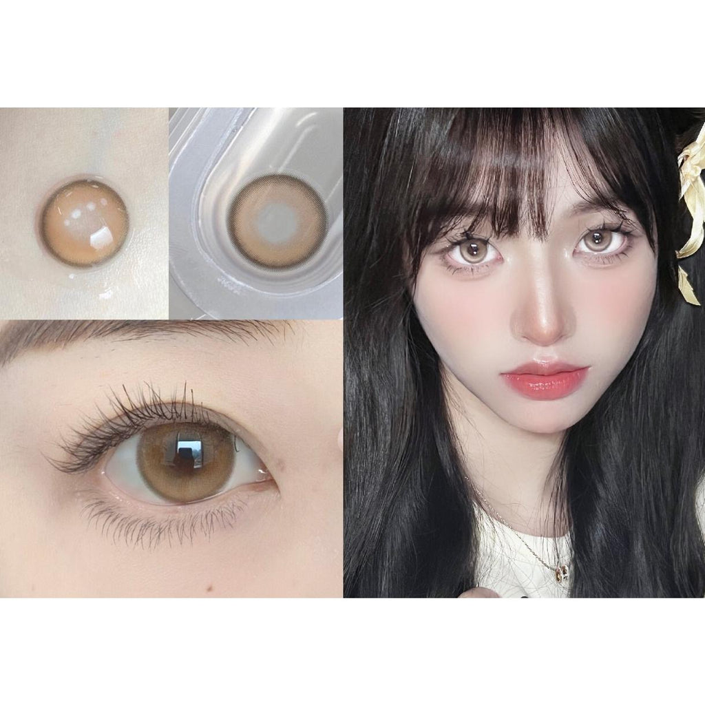 Kính áp tròng màu nâu JTNCHA MorningCon 14.50mm (Thời hạn sử dụng 6 tháng)