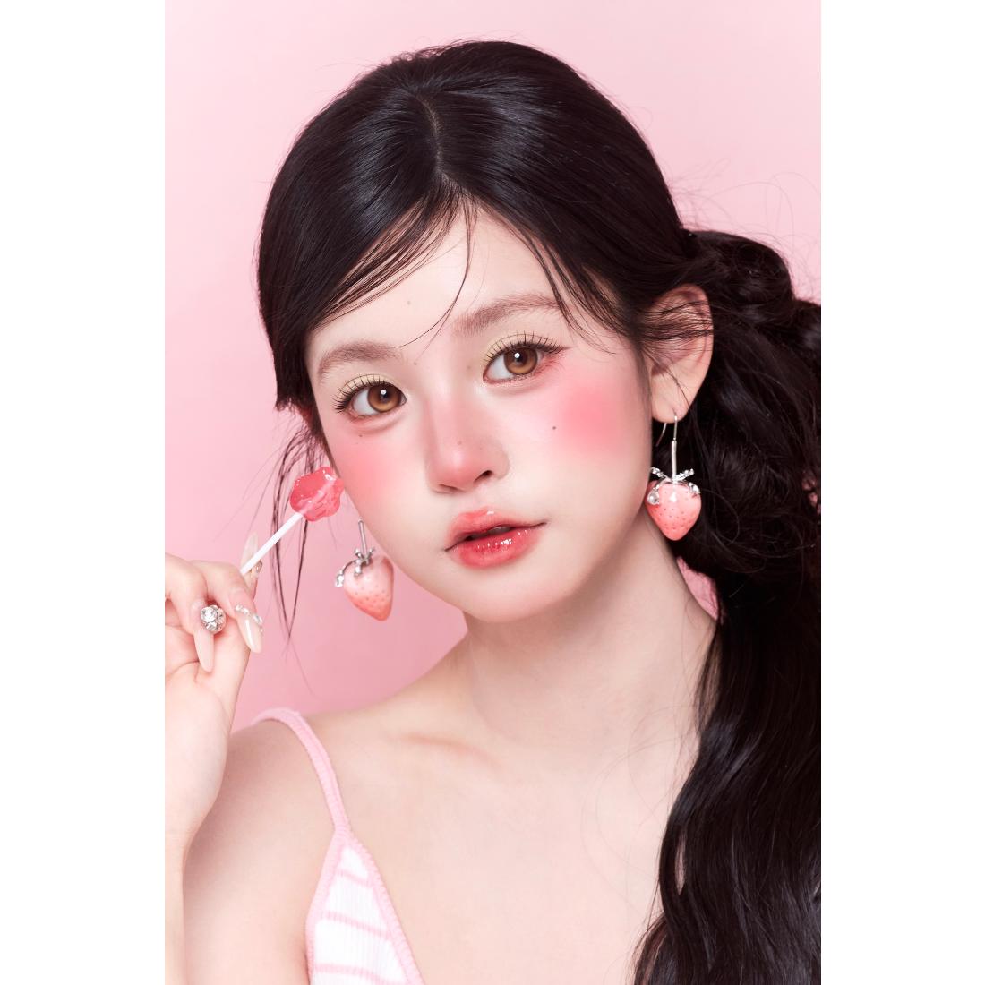 CDNGHPO OBALEN 14.50mm Brown Colored Contact Lenses (6 Months Wear)