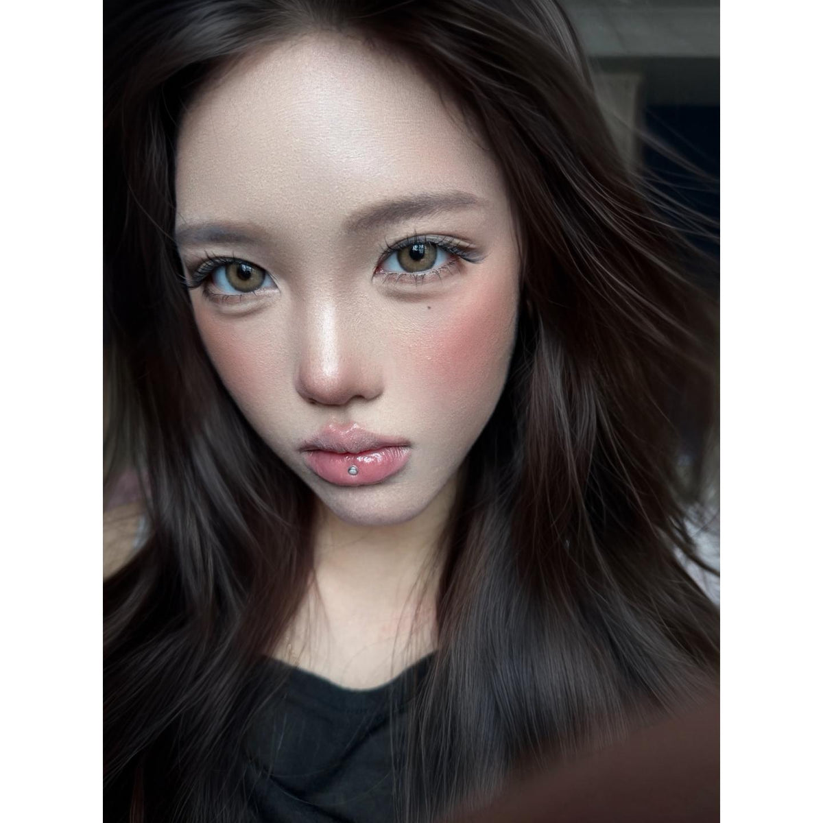 SQFTZONG Serltyca 14.20mm Brown Colored Contact Lenses (6 Months Wear)