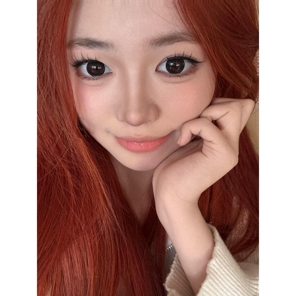 GZZLKZONG Xiyoulens 14.50mm Brown Colored Contact Lenses (6 Months Wear)
