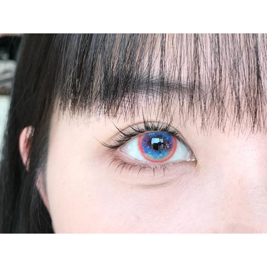 Kính áp tròng màu tím PXYSJIE Xiyoulens 14.50mm (Thời hạn sử dụng 6 tháng)