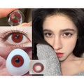 RYZJI MimiPark 14.20mm Red Colored Contact Lenses (6 Months Wear)