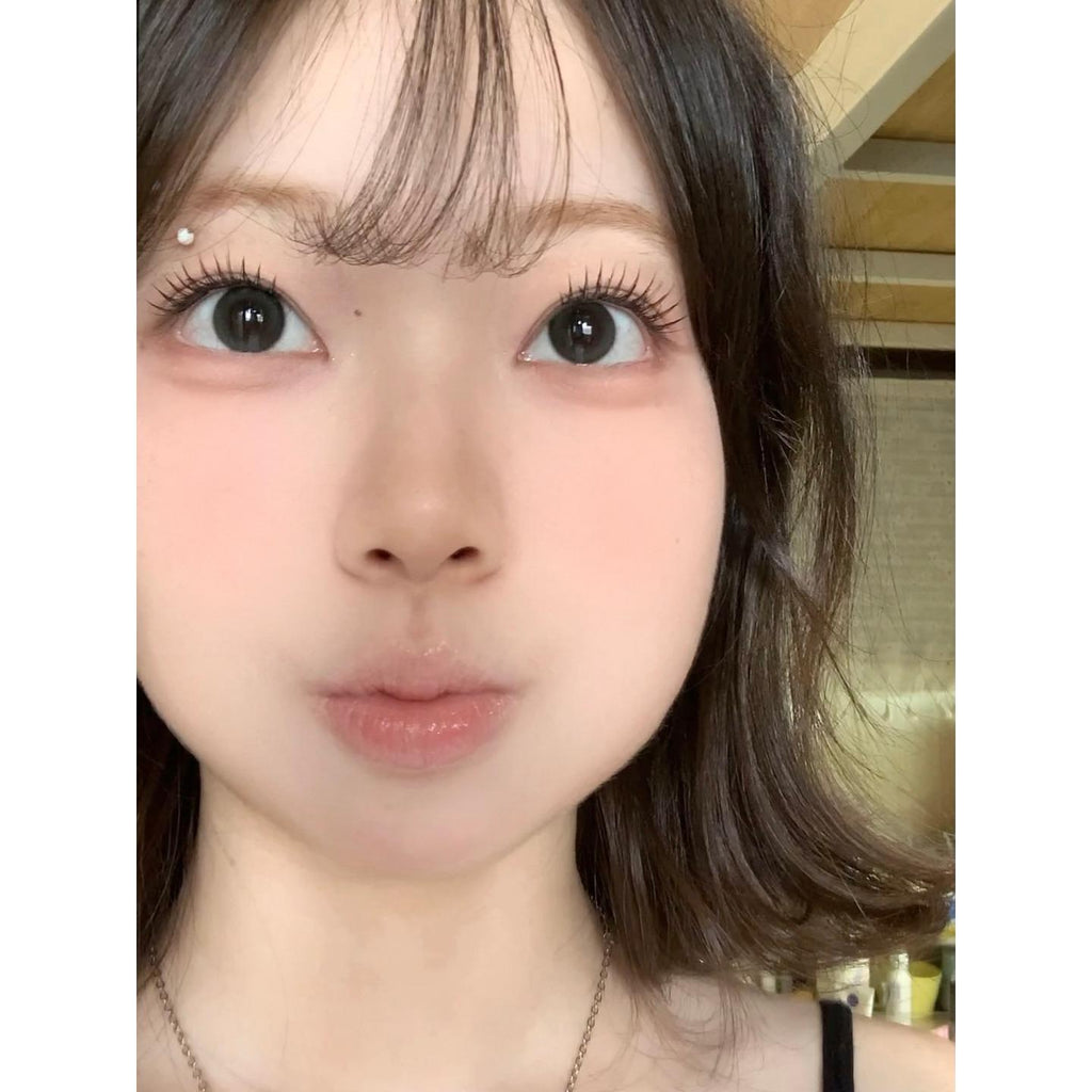 DYHEI Serltyca 14.20mm Black Colored Contact Lenses (6 Months Wear)