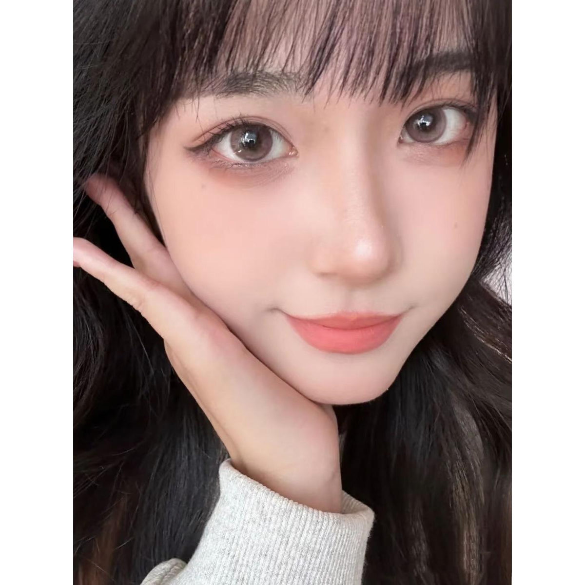 LANAO ROSELENS 14.20mm Pink Colored Contact Lenses (6 Months Wear)