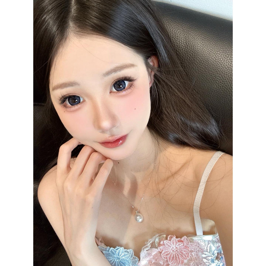 WYLHUI PORSLEN 14.50mm Blue Colored Contact Lenses (6 Months Wear)