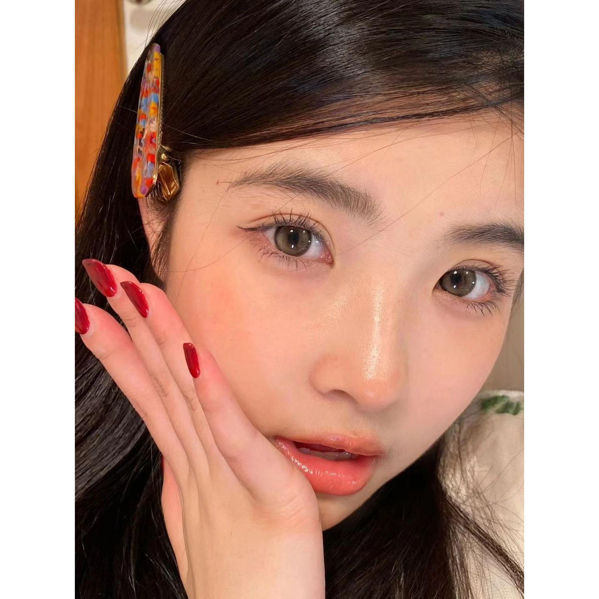 คอนแทคเลนส์สี BTXING รุ่น Xiyoulens ขนาด 14.00 มม. สีน้ำตาล (ชนิดราย 6 เดือน)
