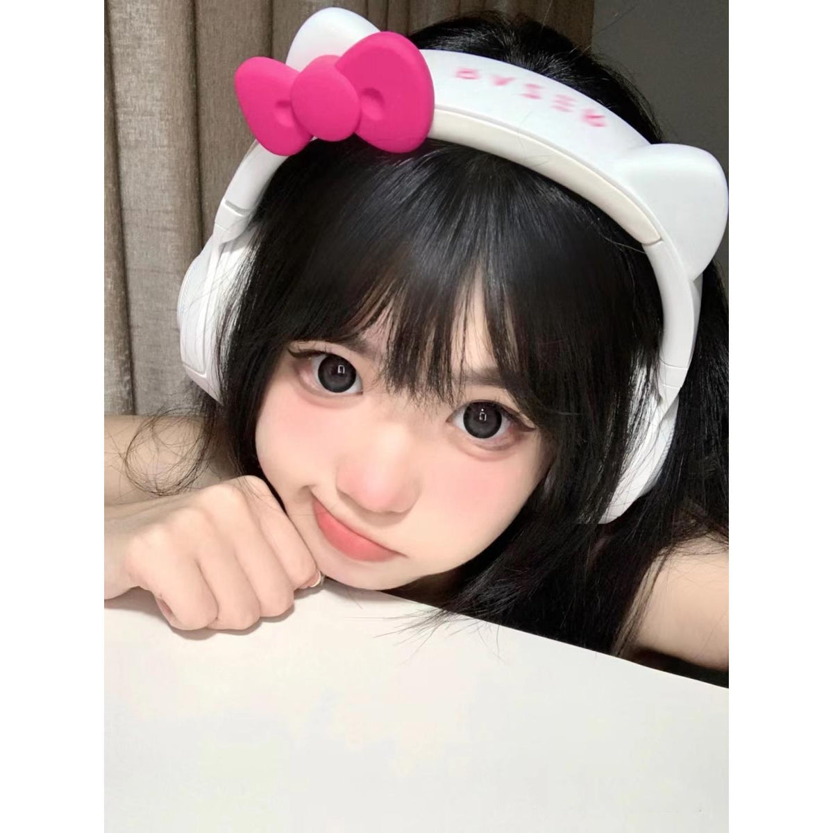 HJSYA Xiyoulens 14.50mm Black Colored Contact Lenses (6 Months Wear)