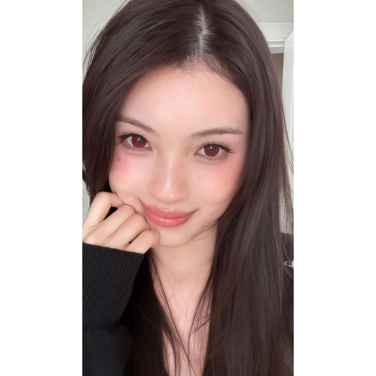 RYZJI MimiPark 14.20mm Red Colored Contact Lenses (6 Months Wear)