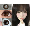 CDNYSHUANG OBALEN 14.50mm Brown Colored Contact Lenses (6 Months Wear)
