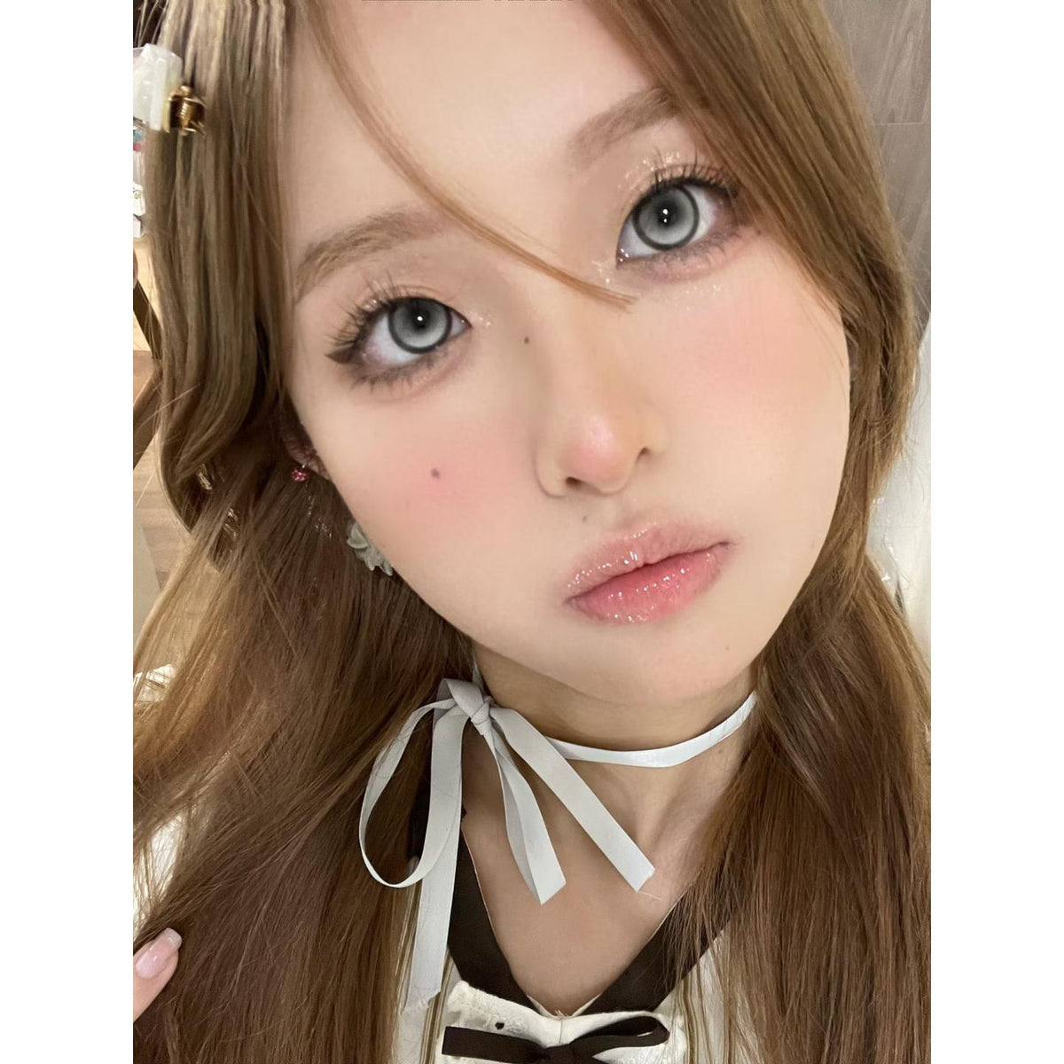 SYLZI MorningCon 14.50mm Grey Colored Contact Lenses (6 Months Wear)
