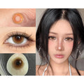 ZMZHE Tinacon 14.20mm Brown Colored Contact Lenses (6 Months Wear)