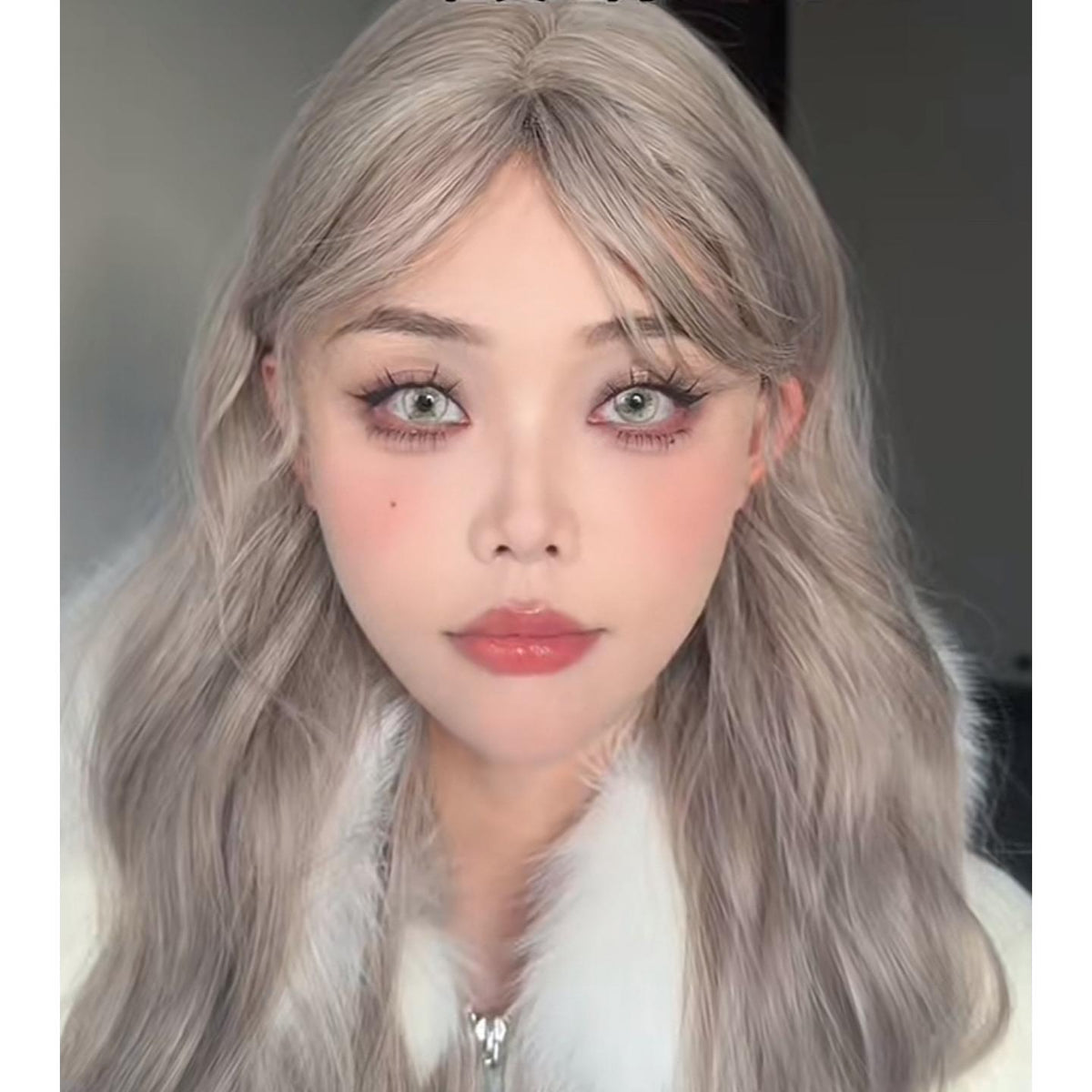 CJHDIE Xiyoulens 14.50mm Green Colored Contact Lenses (6 Months Wear)