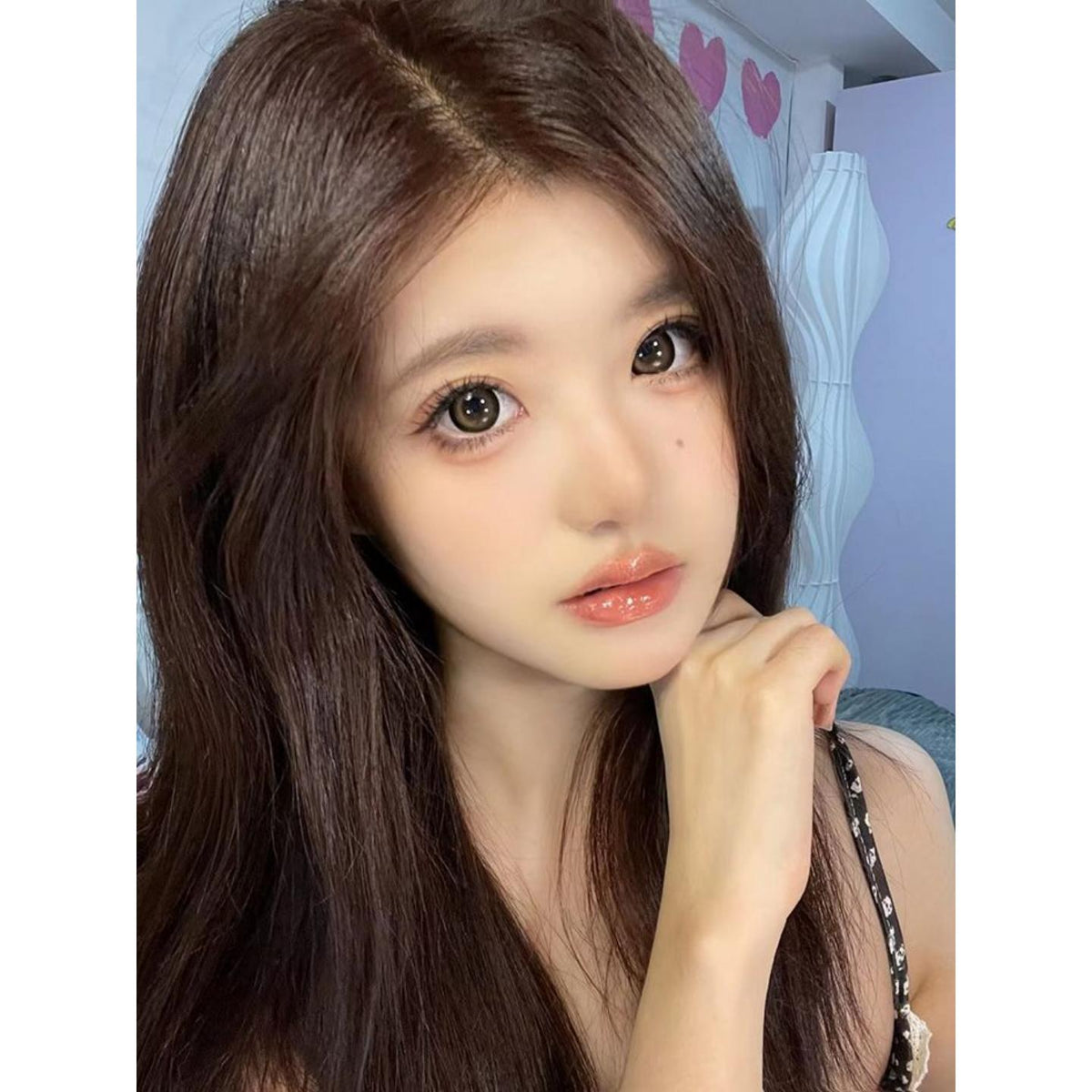 JXKKE BOOSCON 14.50mm Brown Colored Contact Lenses (6 Months Wear)