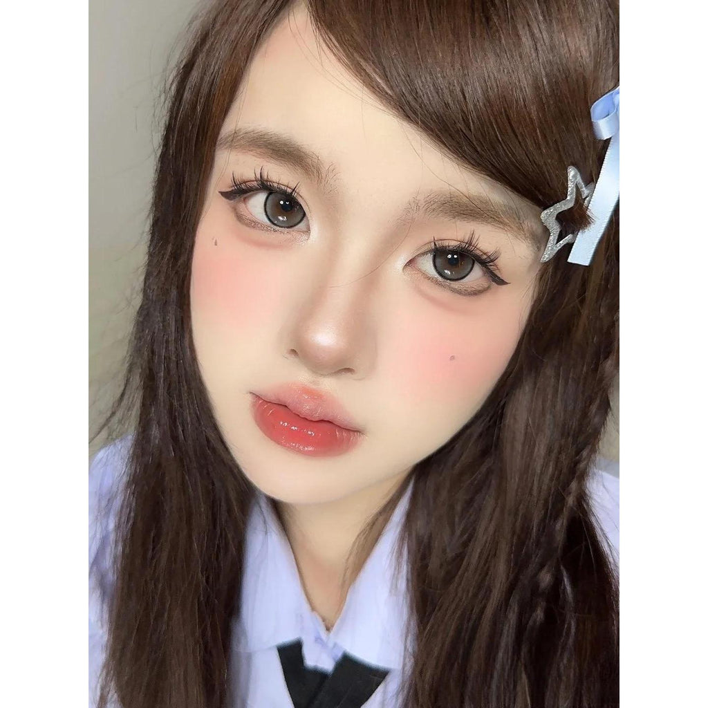 HBBZHU Xiyoulens 14.20mm Black Colored Contact Lenses (6 Months Wear)