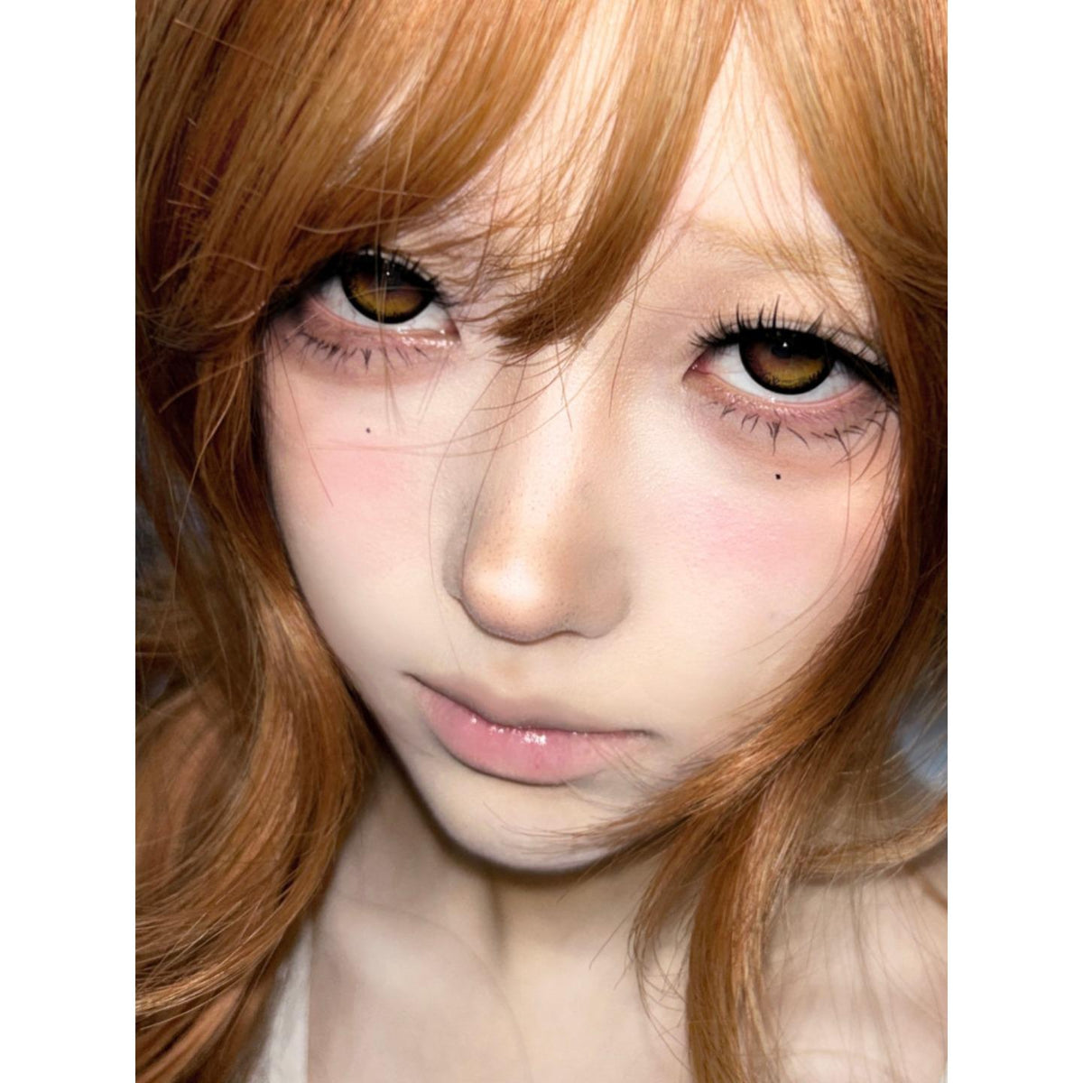 FMGUAN Serltyca 14.50mm Brown Colored Contact Lenses (6 Months Wear)