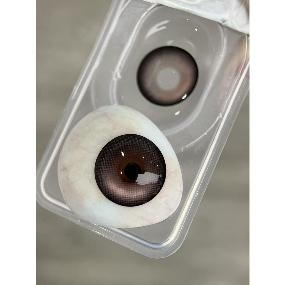 CDMSNSHEN OBALEN 14.50mm Pink Colored Contact Lenses (6 Months Wear)