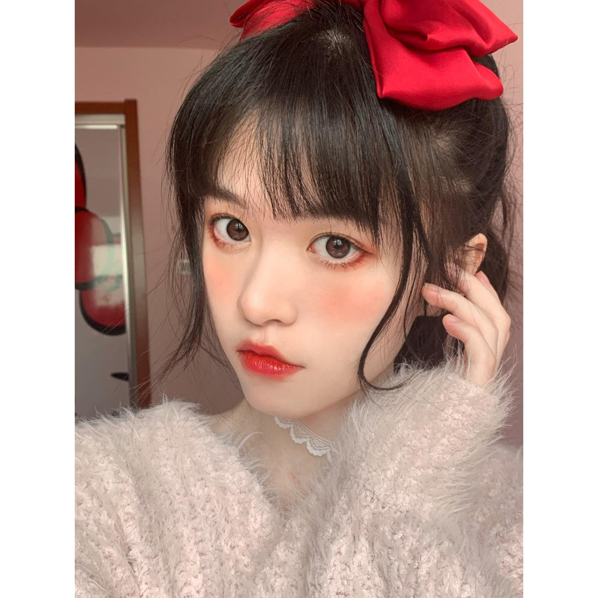คอนแทคเลนส์สี MHYHEI รุ่น PORSLEN ขนาด 14.00 มม. สีดำ (แบบราย 6 เดือน)