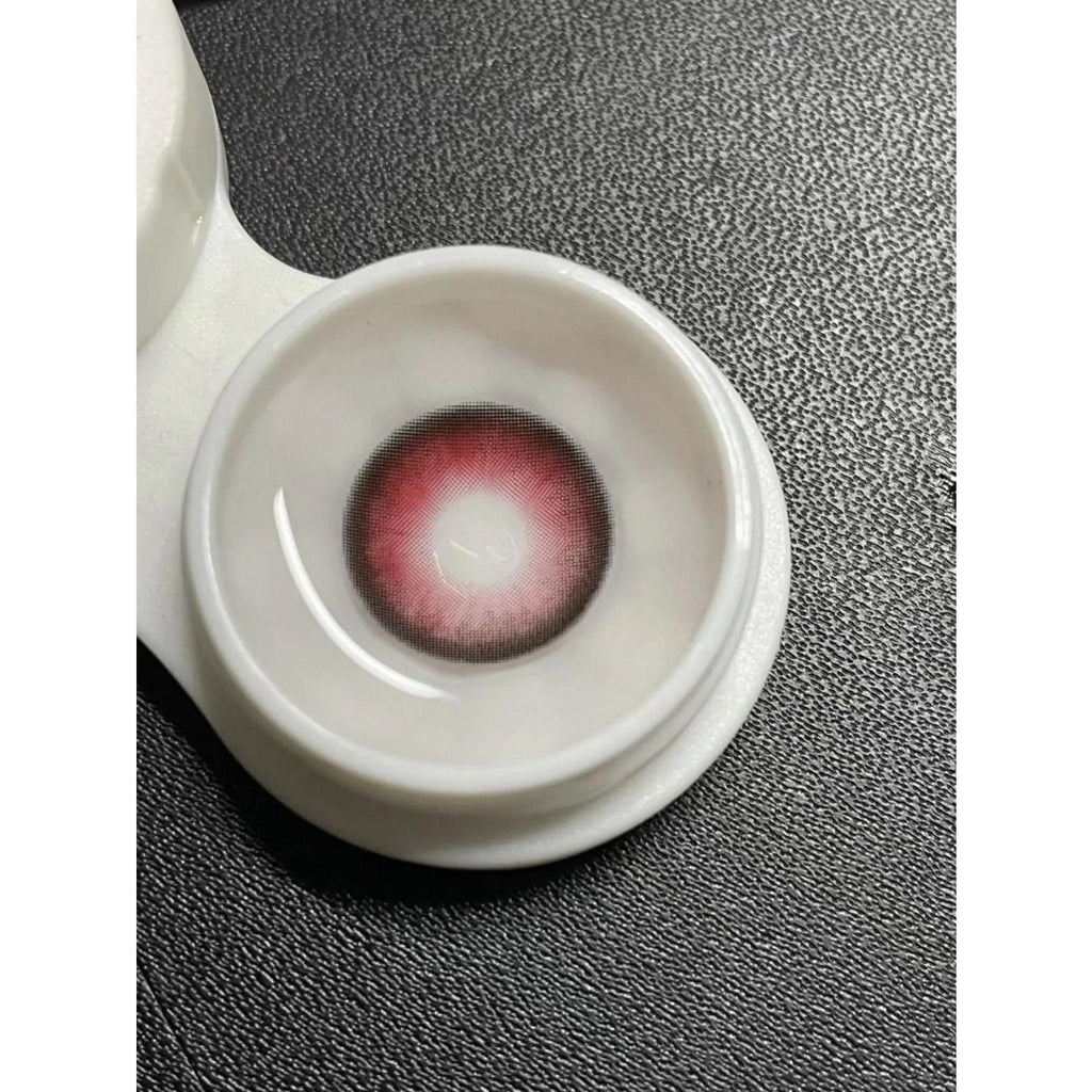 XQMGUI BOOSCON 14.50mm Red Colored Contact Lenses (6 Months Wear)