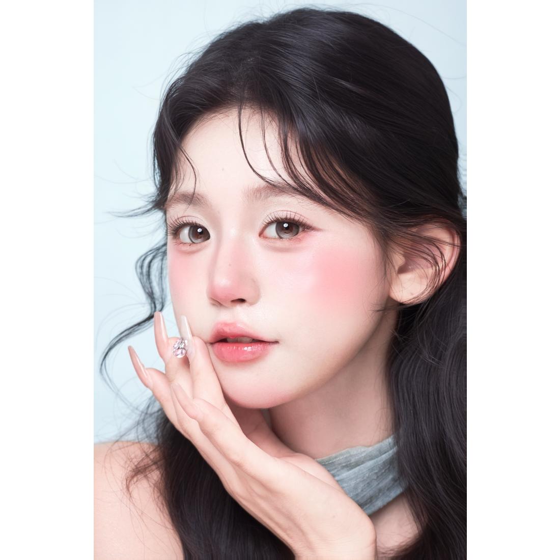 CDYJCENG OBALEN 14.50mm Gray Colored Contact Lenses (6 Months Wear)