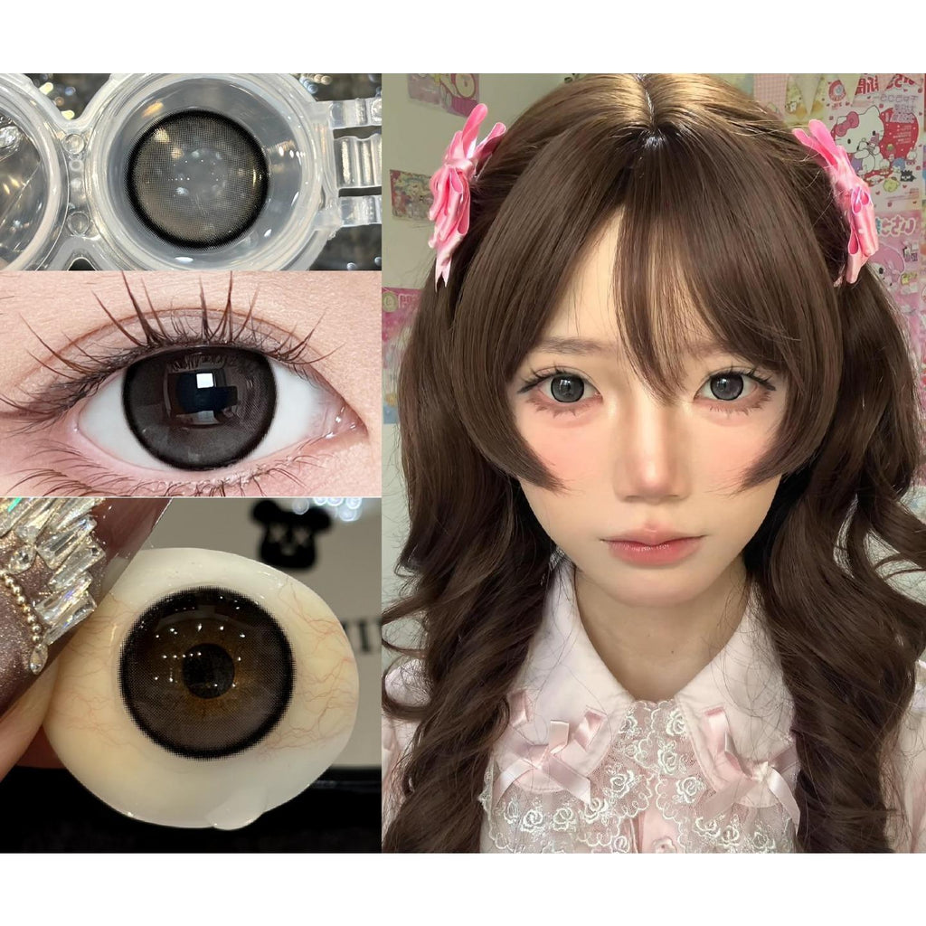 BDKAI thestarlens 14.50mm Grey Colored Contact Lenses (6 Months Wear)