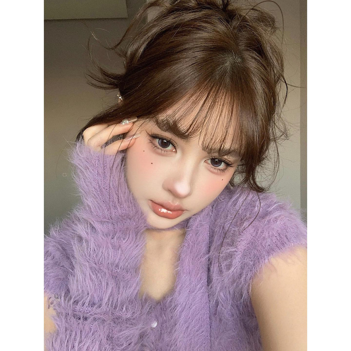 YLPMO thestarlens 14.50mm Purple Colored Contact Lenses (6 Months Wear)