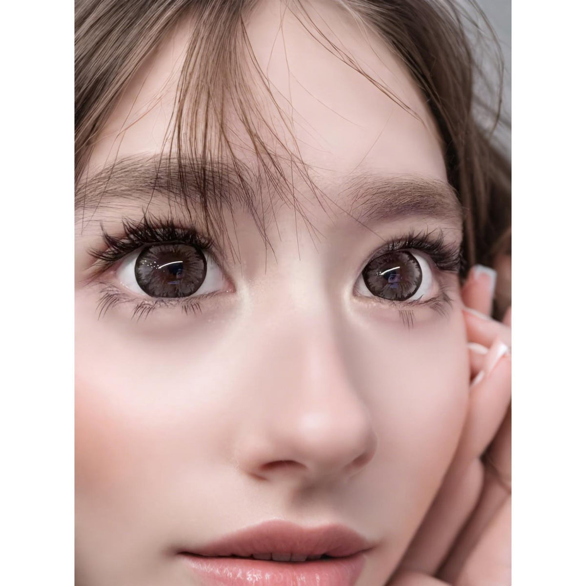 SJMSHU FLLYCON 14.50mm Grey Colored Contact Lenses (6 Months Wear)