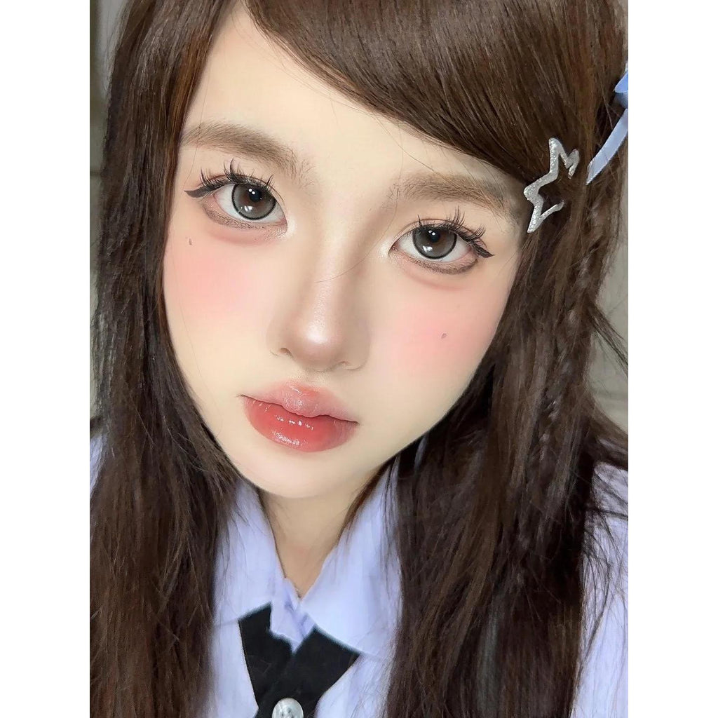 HBBZHU Xiyoulens 14.20mm Black Colored Contact Lenses (6 Months Wear)