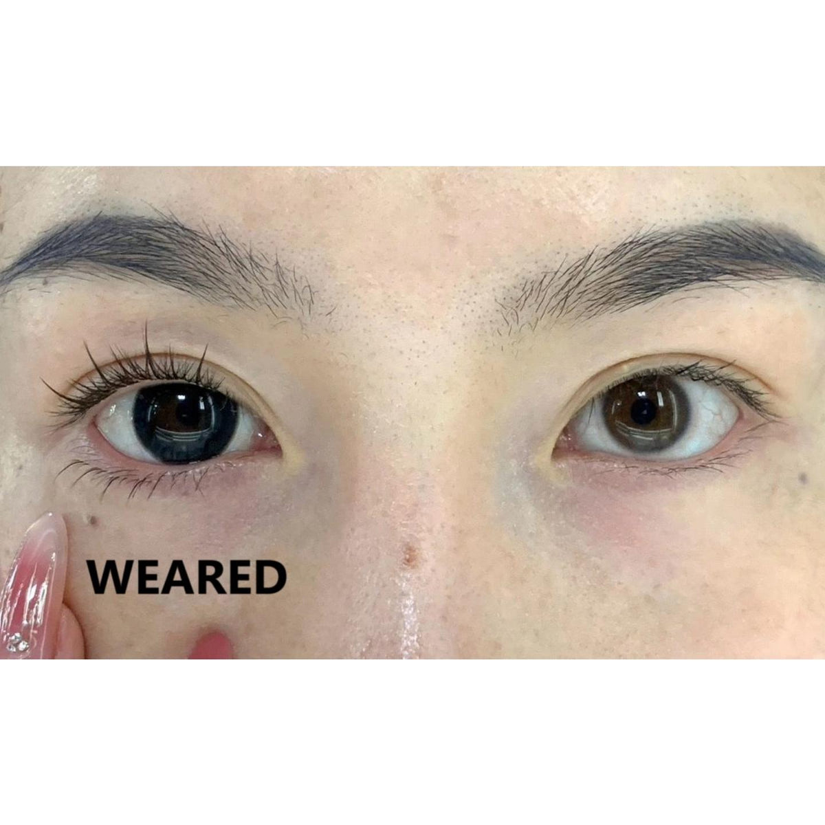 YYHTU MorningCon 14.50mm Black Colored Contact Lenses (6 Months Wear)